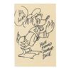 Image 1 : Original Donald Duck Drawing by Leo Salkin.