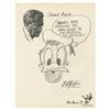 Image 1 : Original Donald Duck Drawing by Bill Justice.