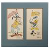 Image 1 : Original Goofy, Donald, & Mickey Drawing by Milt Quon.