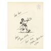 Image 1 : Original Mickey Mouse Drawing by Stephen Bosustow.
