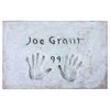 Image 1 : Joe Grant Cement Handprint & Signature.