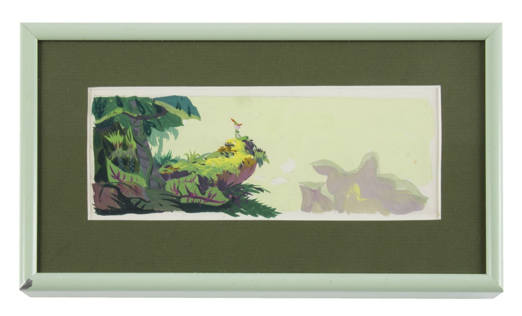 Original Peter Pan Concept Artwork by Art Riley.