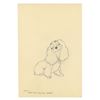 Image 1 : Original Lady and the Tramp Production Drawing.