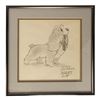 Image 1 : Original Lady Drawing by Jacques Rupp.