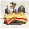 Image 4 : Lady and the Tramp Cloth Fabric.