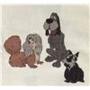 Image 6 : Lady and the Tramp Cloth Fabric.