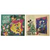 Image 7 : Complete Set of (10) 1950s Studio Christmas Cards.