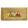Image 2 : Group of (8) Hasko Lithographed Wood Veneer Trays.