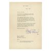 Image 1 : Walt Disney Signed Letter Regarding Disneyland Casting.