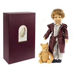 Christopher Robin & Pooh R. John Wright Dolls.