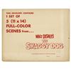 Image 5 : Set of (4) The Shaggy Dog Lobby Cards in Envelope.