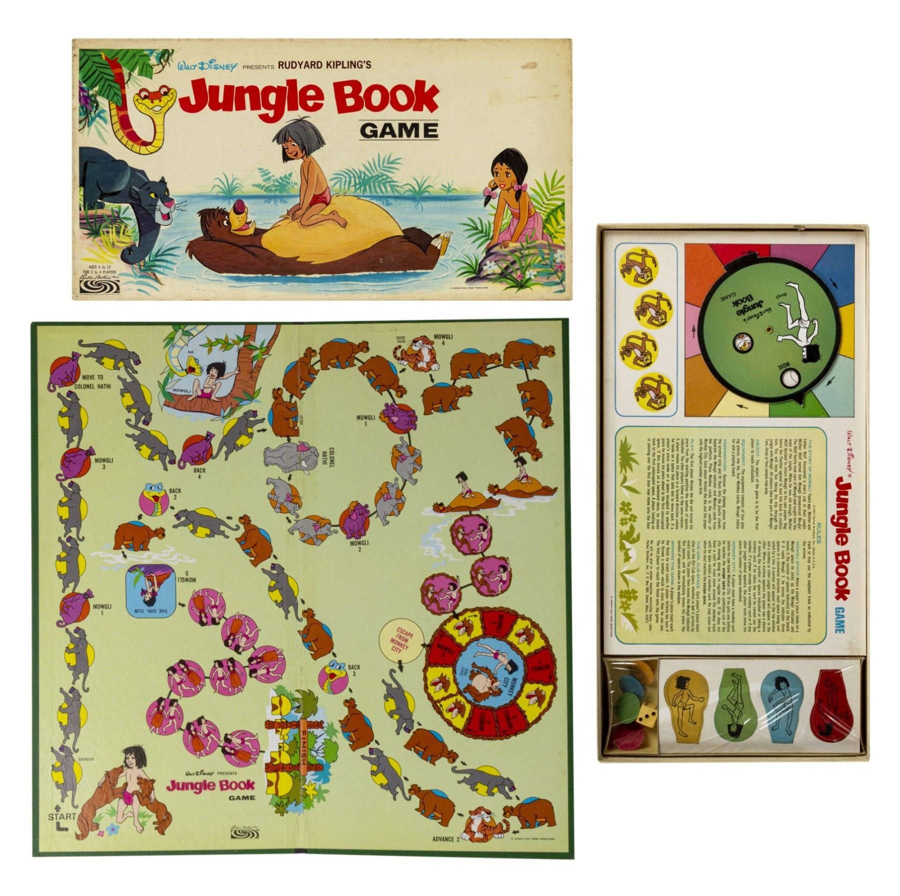 The Jungle Book Board Game.