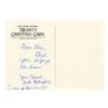 Image 2 : Mickey's Christmas Carol Signed Postcard.