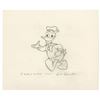 Image 1 : Original Donald Duck Drawing by Bob Bemiller.