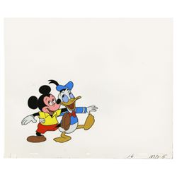 Original Mickey & Donald Production Cel.