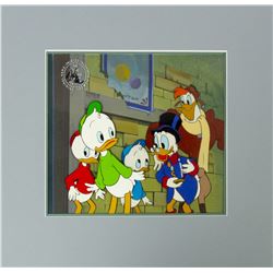 Original DuckTales Production Cel and Background.