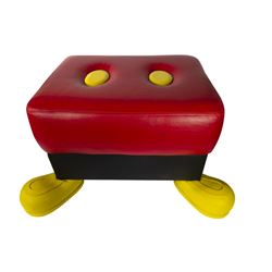 Mickey Mouse Ottoman.