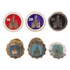 Image 1 : Group of (6) Cast Member Service Award Pins.