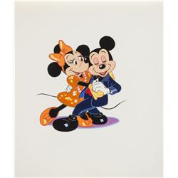 Original Mickey & Minnie Dancing Painting.