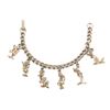 Image 1 : Disneyland 6-Charm Character Bracelet.