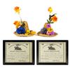 Image 1 : Pair of Walt Disney Signed Mark Twain Certificates.