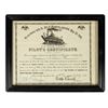 Image 3 : Pair of Walt Disney Signed Mark Twain Certificates.