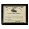 Image 4 : Pair of Walt Disney Signed Mark Twain Certificates.