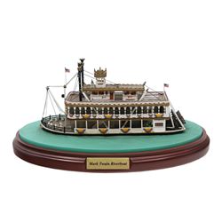 Mark Twain River Boat Model by Olszewski.