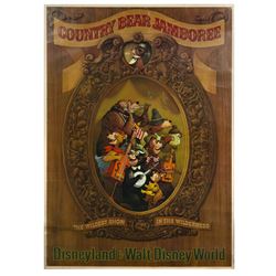 Country Bear Jamboree Attraction Poster.