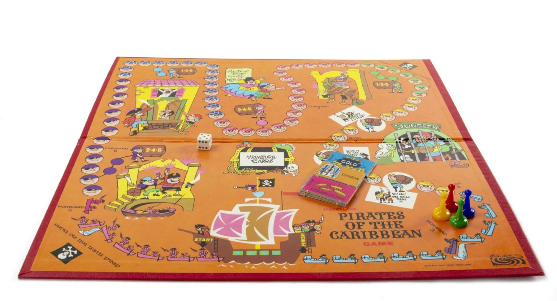 Pirates of the Caribbean Board Game.