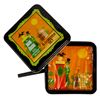 Image 3 : Set of (5) Haunted Mansion Shag Coasters.