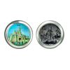 Image 1 : Pair of Sleeping Beauty Castle Souvenir Trays.