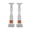 Image 2 : Waterford Golden Age Crystal Candlesticks