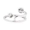 Image 3 : 0.83 ctw Diamond Ring - 14KT White Gold