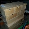 Image 2 : 2 WOOD 6 DRAWER ORGANIZERS