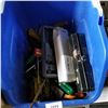 Image 2 : BLUE BIN OF TOOLS AND AIR HORN