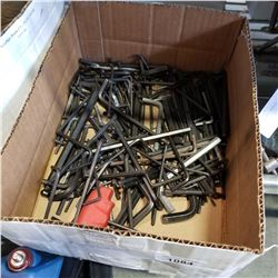 TRAY OF ALLEN KEYS