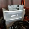 Image 2 : GUEST CHAIR, 2 DRAWER ORGANIZER, GARDEN HOSE, FISHING REEL, NET