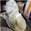 Image 3 : CONCRETE LION AND LAMB STATUE
