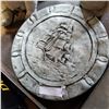 Image 2 : SHIP PLAQUE CONCRETE STATUE