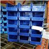 Image 2 : LOT OF BLUE PARTS ORGANZING BINS