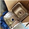 Image 1 : NEW STAINLESS DOUBLE SINK