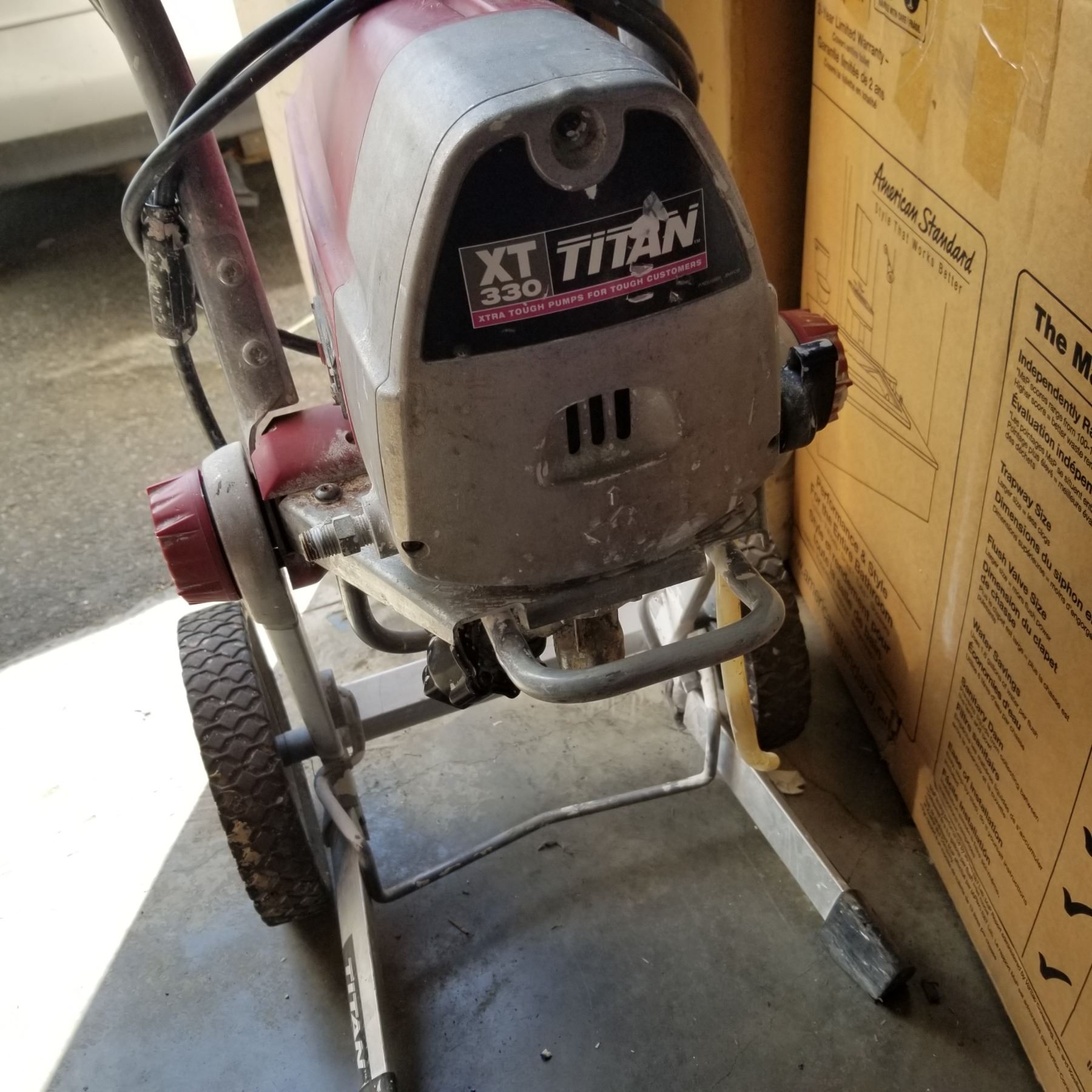 TITAN XT 330 PAINT SPRAYER Big Valley Auction