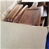 Image 2 : LOT OF 3 CEDAR CUTTING BOARDS AND SERVING BOARDS