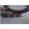 Image 2 : 2 LEATHER REPRO BOSS BELTS AND LOT OF GROWING BEADS