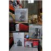 Image 1 : DIGITAL COFFEE MAKER, 2 TOASTERS AND COFFEE MAKER