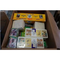 BOX OF BASEBALL CARDS