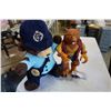 Image 1 : PADDINGTON BEAR STUFFY AND MANLEY TOY QUEST STRETCH SCREAMERS WOLF MAN