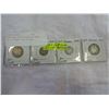 Image 1 : 1928 AND 1929 SILVER 25 CENT AND 10 CENT .925 SILVER