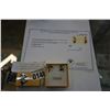 Image 1 : STERLING SILVER YELLOW GOLD PLATED GENUINE 0.52CT BLACK SPINEL EARRINGS W/ APPRAISAL $600